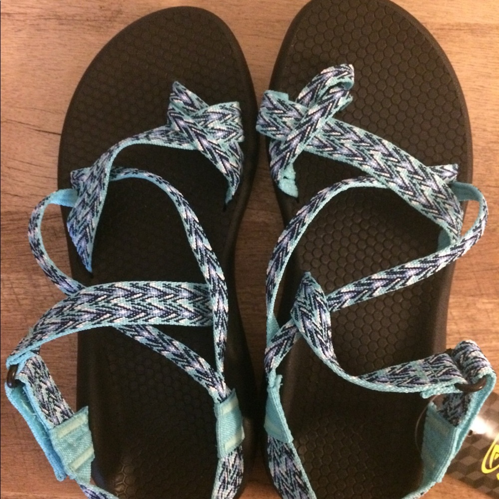 Blue sandals-brand new with tags